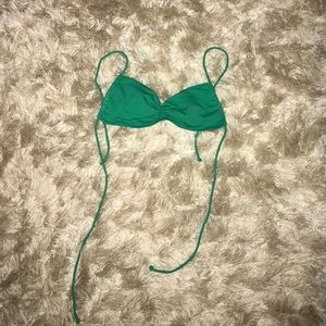 Green Bikini Top